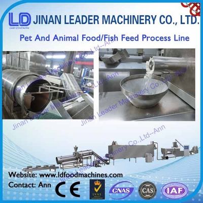 Pet Food / Hewan Food Manufacturing Machine, protein tinggi hewan peliharaan hewan garis pengolahan makanan