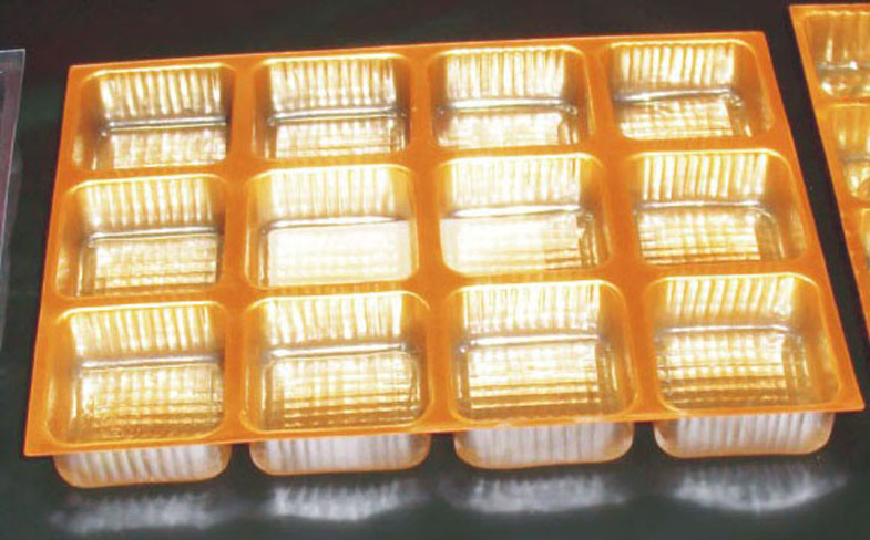 Kotak kue pastry puff pop cheese blister laris manis dalam kemasan roti panjang