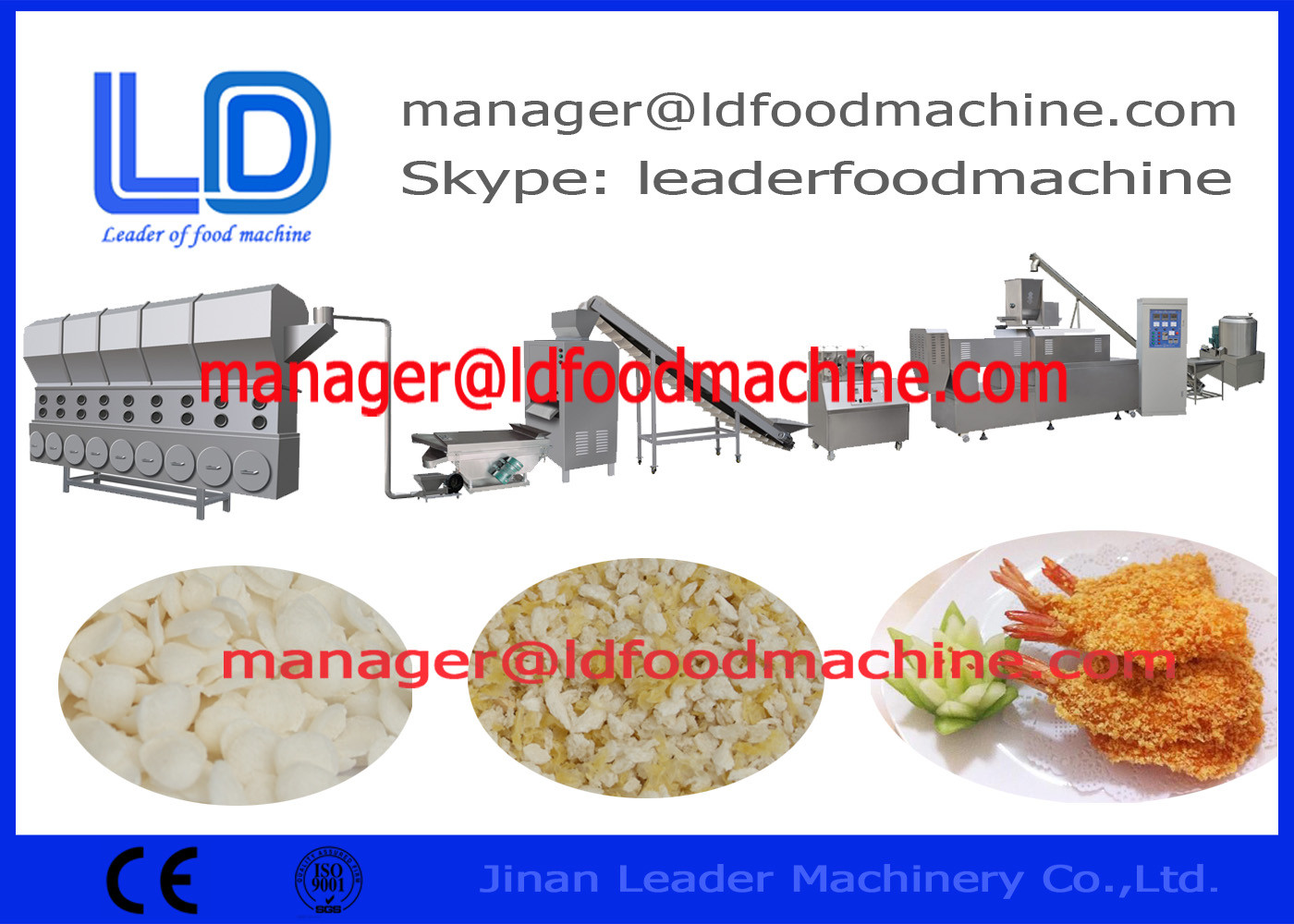 Broodkruimelmachine voor filet