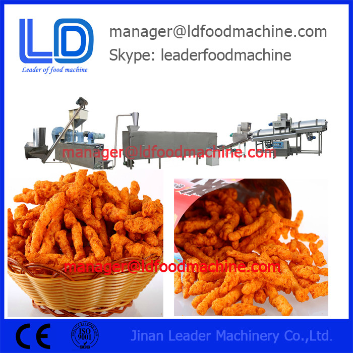 Auto Fried Cheetos Kurkure Membuat Mesin, Tiga Tahap Dengan Corn Grits