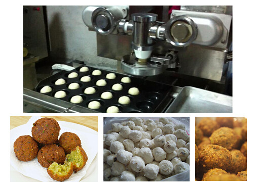 Komersial Bakso Forming Machine untuk Plain, Ikan Balls Mesin Pengolahan Makanan