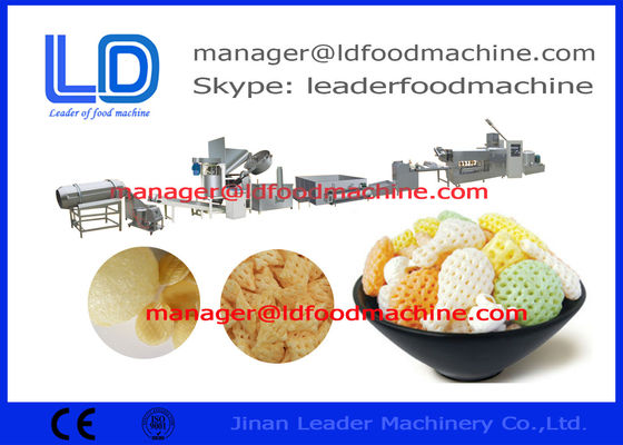 Pet food 3D Snack Pellet Machinery Food grade , Food Processing Equipments